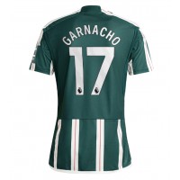 Manchester United Alejandro Garnacho #17 Gostujuci Dres 2023-24 Kratak Rukav